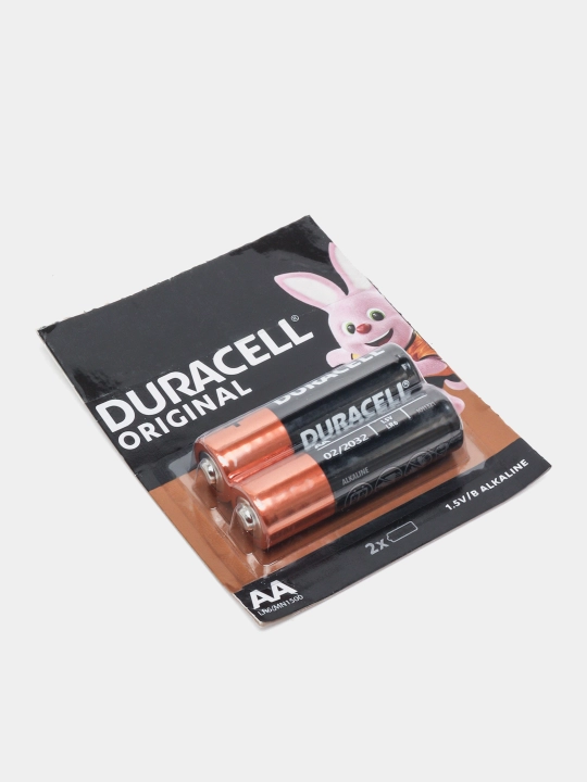Батарейки Duracell, AA 2X10CRD MON, пальчиковые, 2 шт