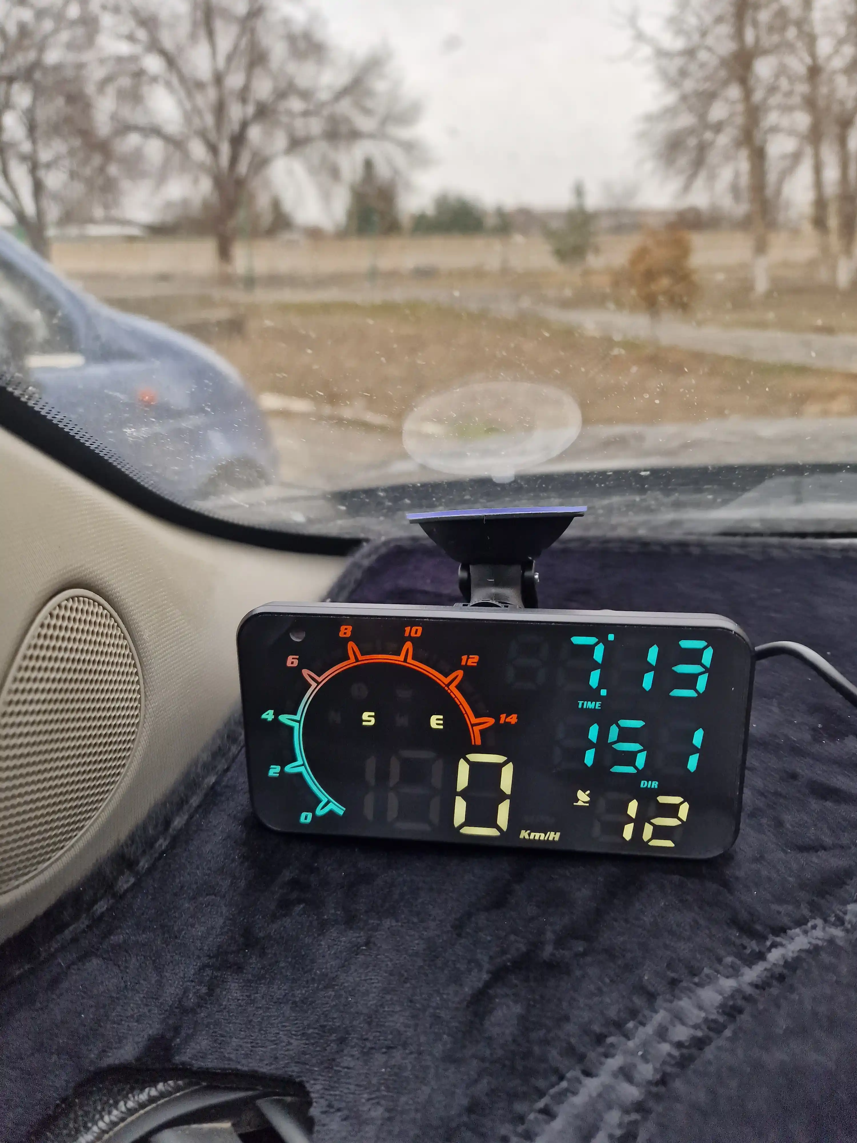 Спидометр GPS, цифровой дисплей, HUD (USB), проектор скорости
