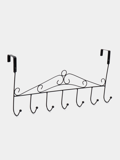 Вешалка настенная металлическая 7 крючков
