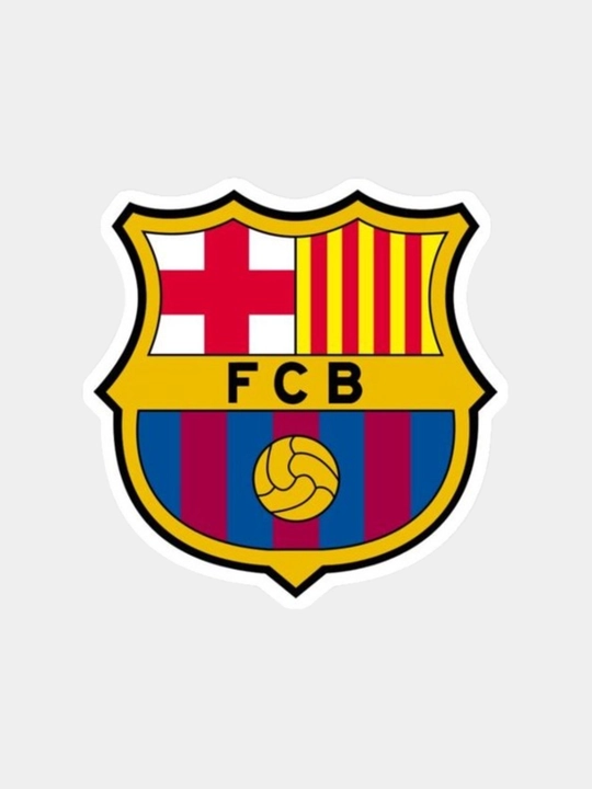 Наклейки футбольного клуба Barcelona