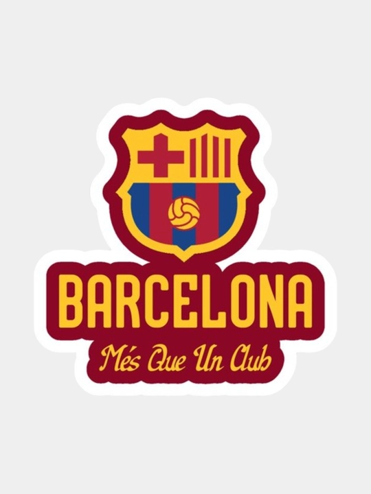 Наклейки футбольного клуба Barcelona