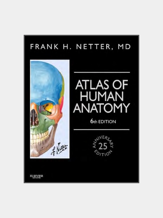 Книга медицины, Атлас анатомии человека, ATLAS OF HUMAN ANATOMY Франк Неттер - 