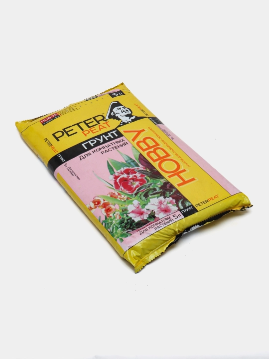 Torfli tuproq xona o'simliklar uchun, 5 litr