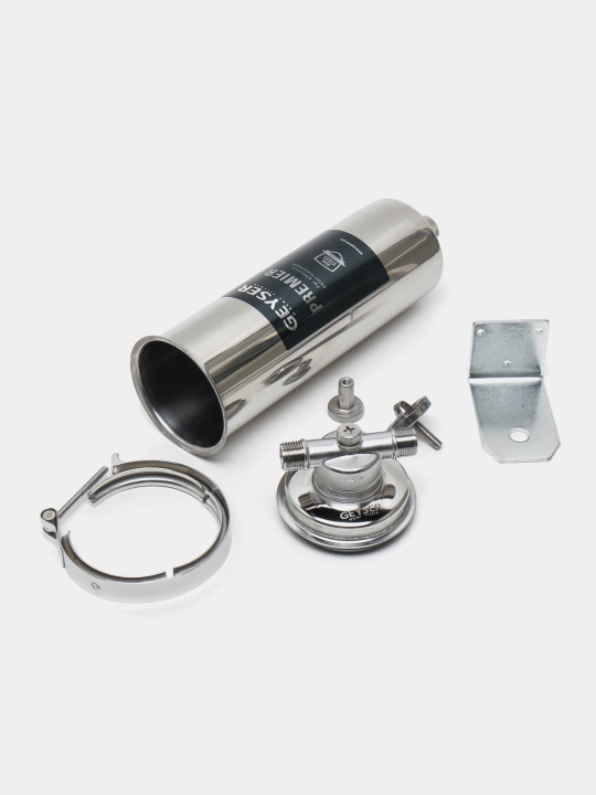 Magistral filtr korpusi Geyser-Premier 10SL 1/2, issiq va sovuq suv uchun