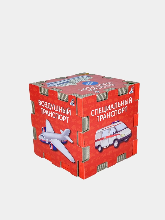 Bolalar uchun kub shaklidagi kitobchalar, 6 tasi 1 da, bolaning rivojlanishi uchun