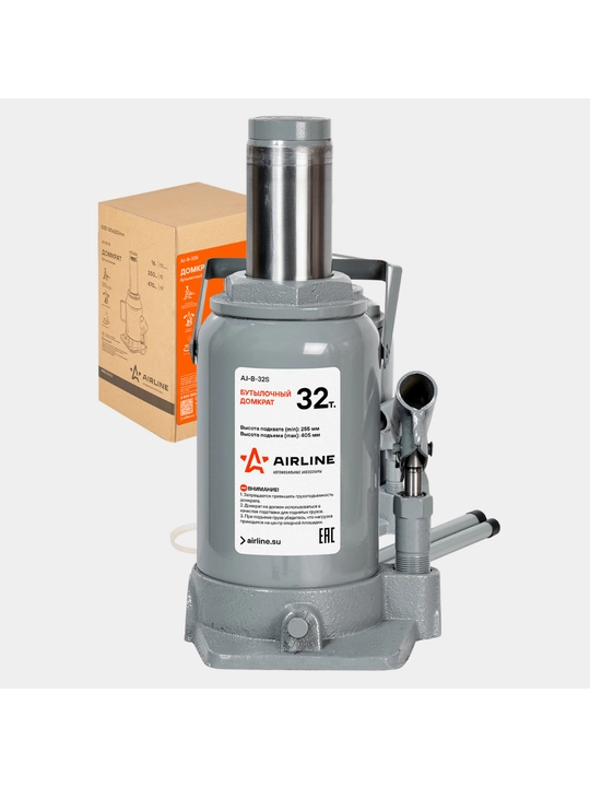 Domkrat butulka formali 32 t (MIN - 255 mm, MAX - 405 mm), AJ-B-32S