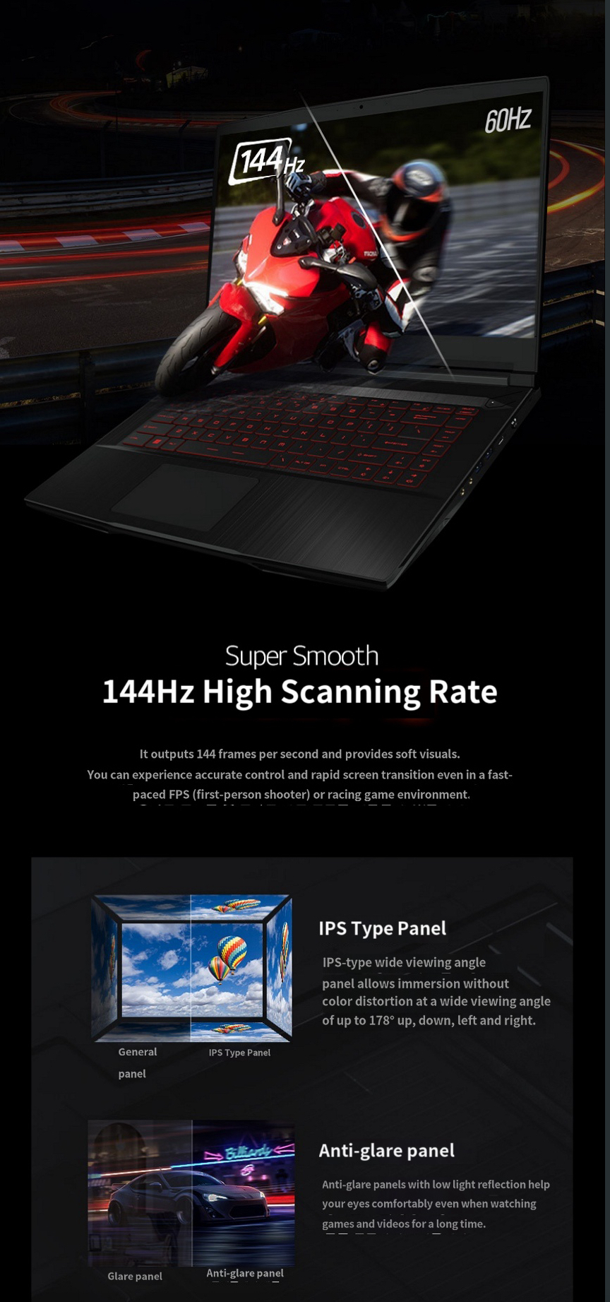 MSI GF63, Intel i5-12450H, RTX 2050 4GB, 8/512GB, 144Hz FULL HD, Gaming  notebook, ноутбук купить по низким ценам в интернет-магазине Uzum (903758)