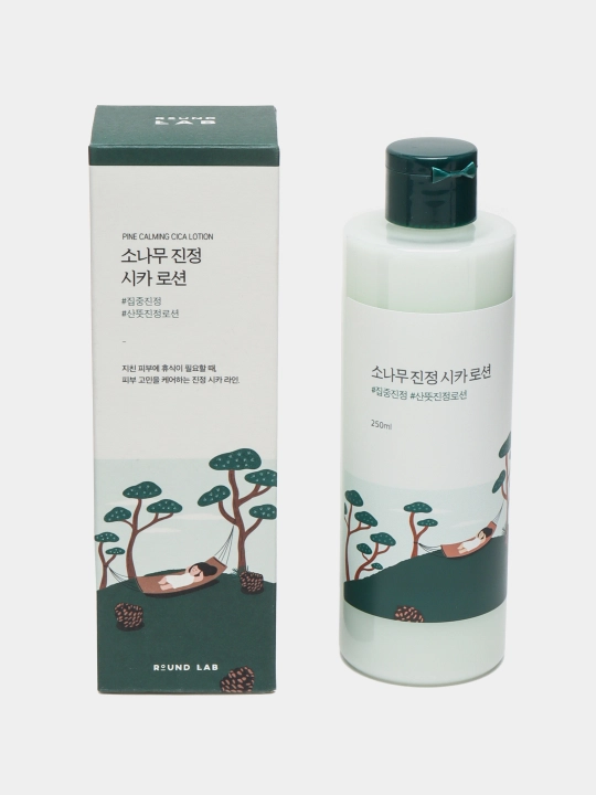 Лосьон с экстрактами сосны для проблемной кожи Round Lab Pine Calming Cica Lotion 250мл