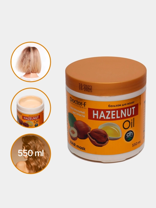 Бальзам для волос Doctor Fresh, для увлажнения, 550 мл