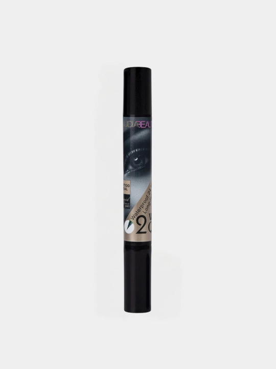 Shtampli suv o'tkazmaydigan ko'z uchun podvodka-flomaster, Huda Beauty, 2 tasi 1 da