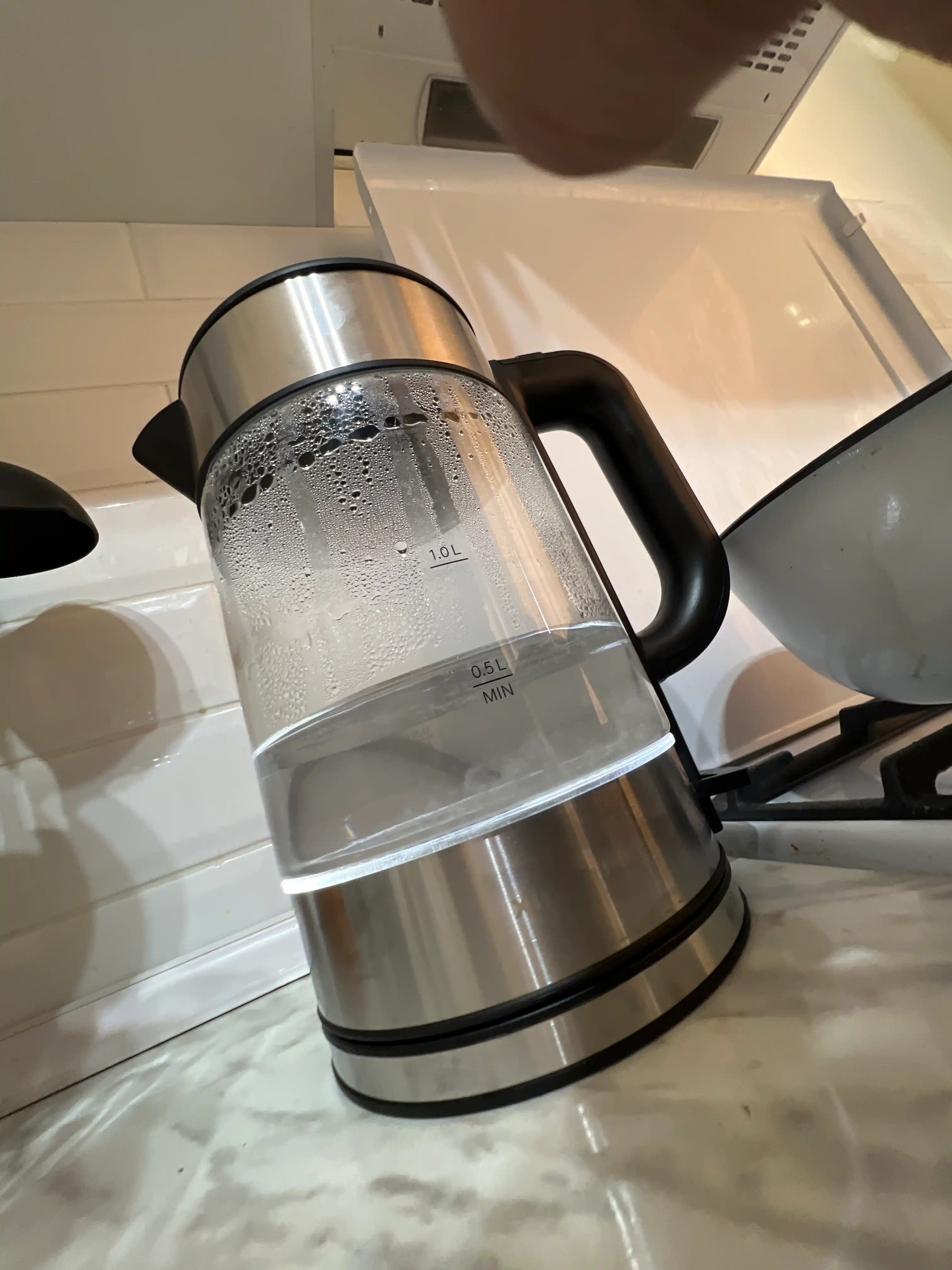 Elektr choynak Xiaomi Mi Electric Glass Kettle, avtomatik ochirish bilan, 1.7 litr