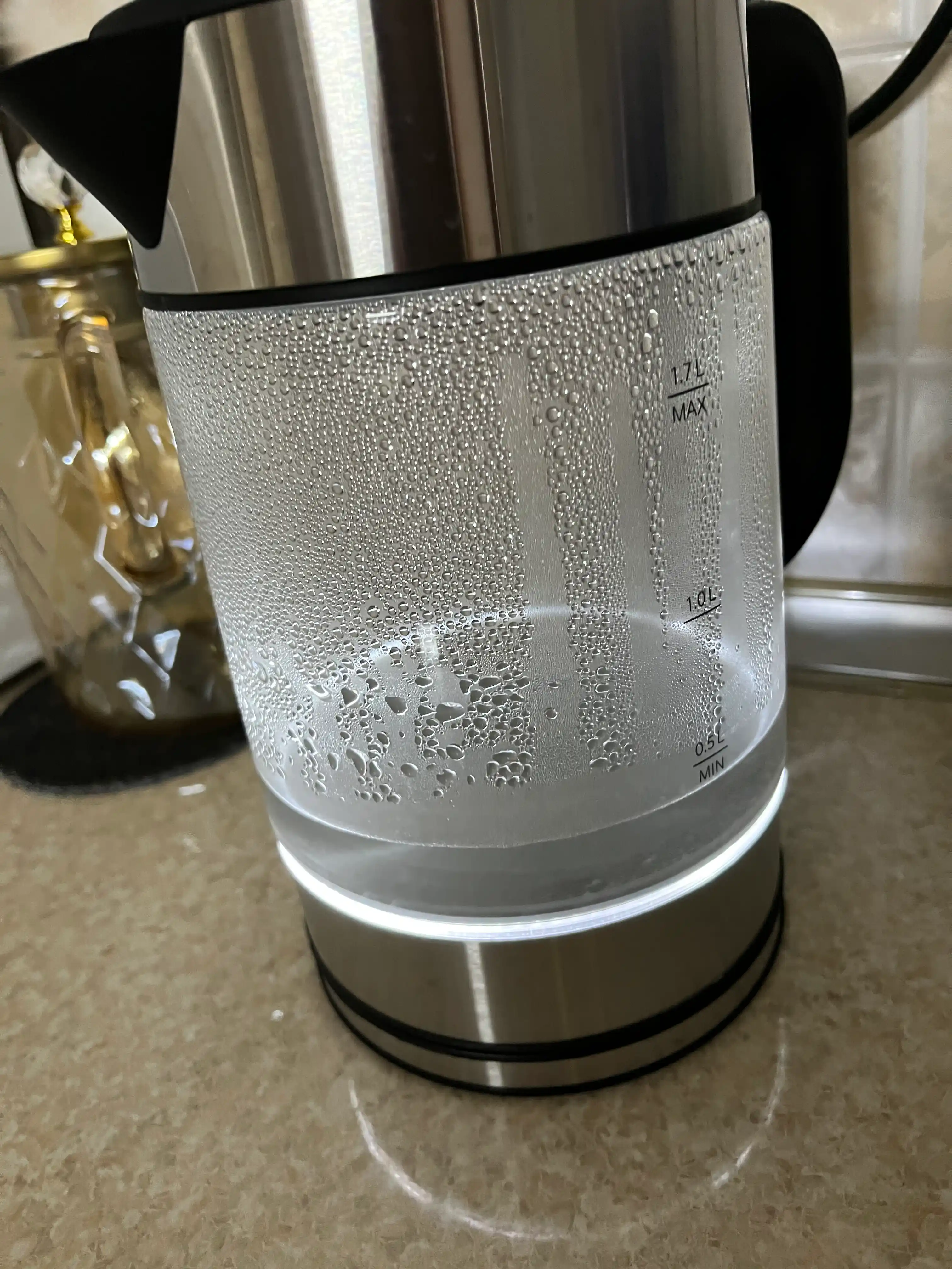 Elektr choynak Xiaomi Mi Electric Glass Kettle, avtomatik ochirish bilan, 1.7 litr