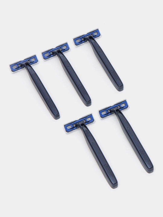 Бритва одноразовая DORCO PACE 2, мягкая упаковка, 5 шт