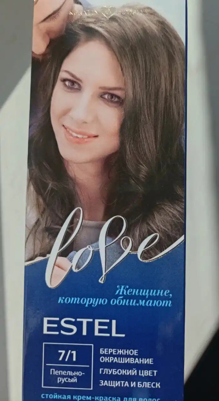 Uzoq muddatli sochlar uchun krem bo'yog'i Estel Love
