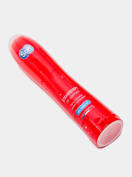 Лубрикант гель для интимной гигиены Soft Strawberry, аромат клубники, 80 мл