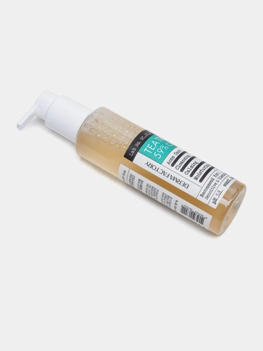Гель-пенка для проблемной кожи Derma Factory Tea Tree 59% Gel Cleanser, 150 мл