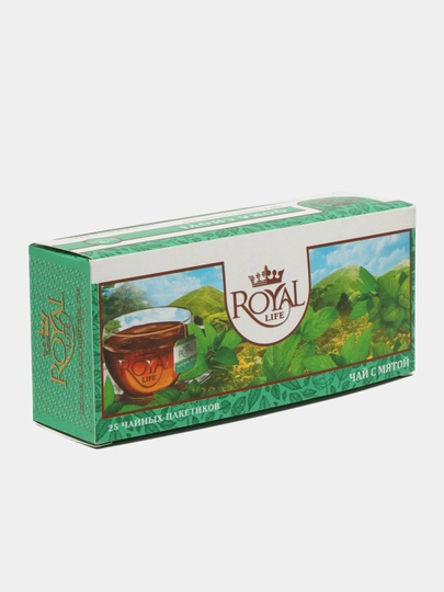 Чай черный Royal Life Mentol tea, 25 пакетиков — ROYALT-P0D6B9F