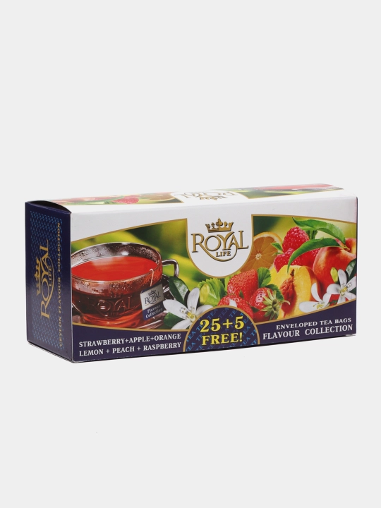 Чай черный Royal Life Assorted Tea, 30 пакетиков - 