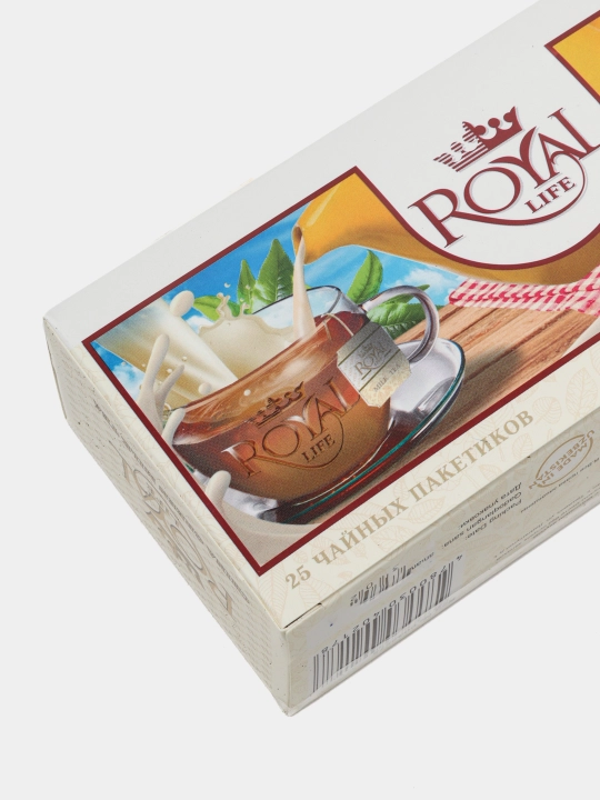 Чай черный Royal Life Milk tea, 25 пакетиков