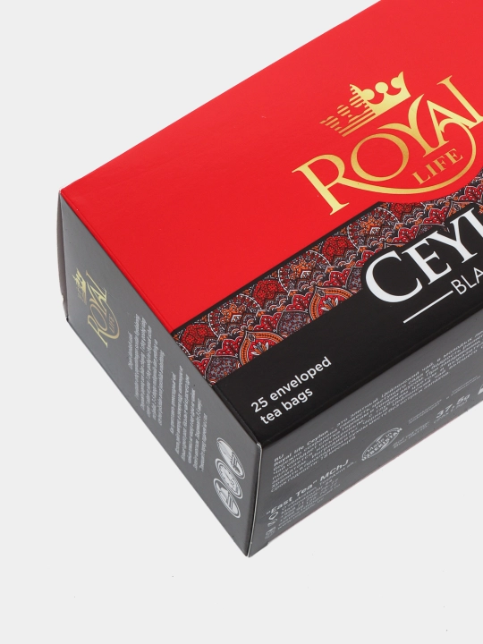 Чай черный Royal Life Сeylon, 25 пакетиков