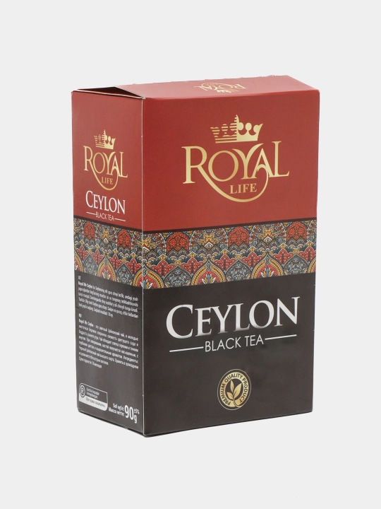 Чай черный Royal Life Сeylon tea, 90 г - 