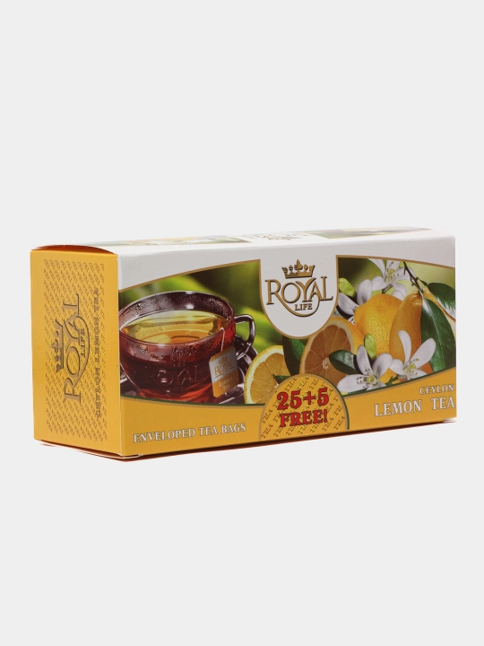 Чай Royal Life Limon Tea, 30 пакетиков - 