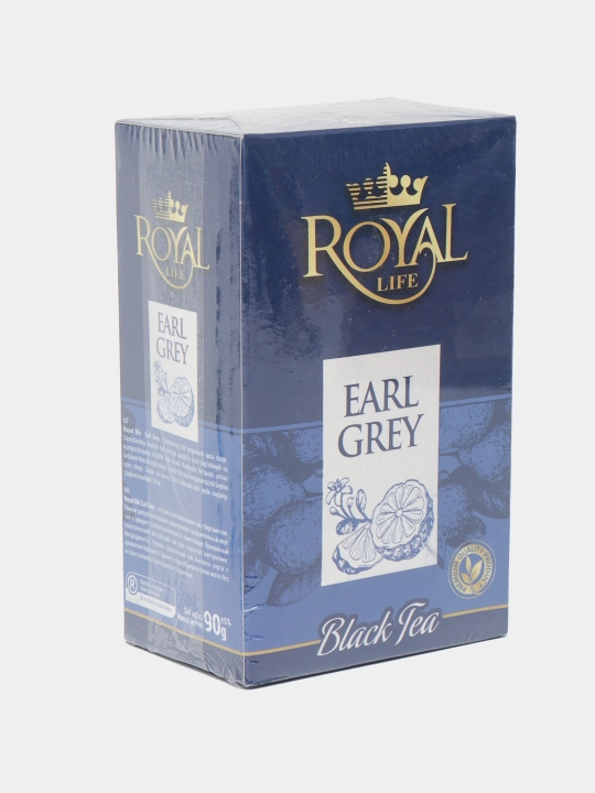 Qora choy Royal Life Earl Grey Tea, 90 g