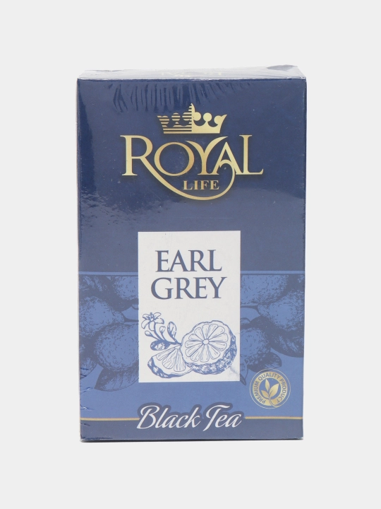 Чай черный Royal Life Earl Grey Tea, 90 г - 