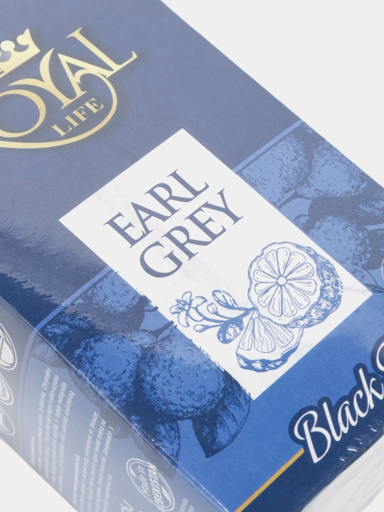 Qora choy Royal Life Earl Grey Tea, 90 g