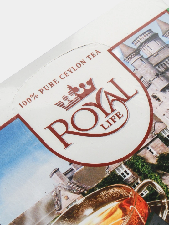 Ko'k choy Royal Life Green, 100 paketchalarda, 150 g