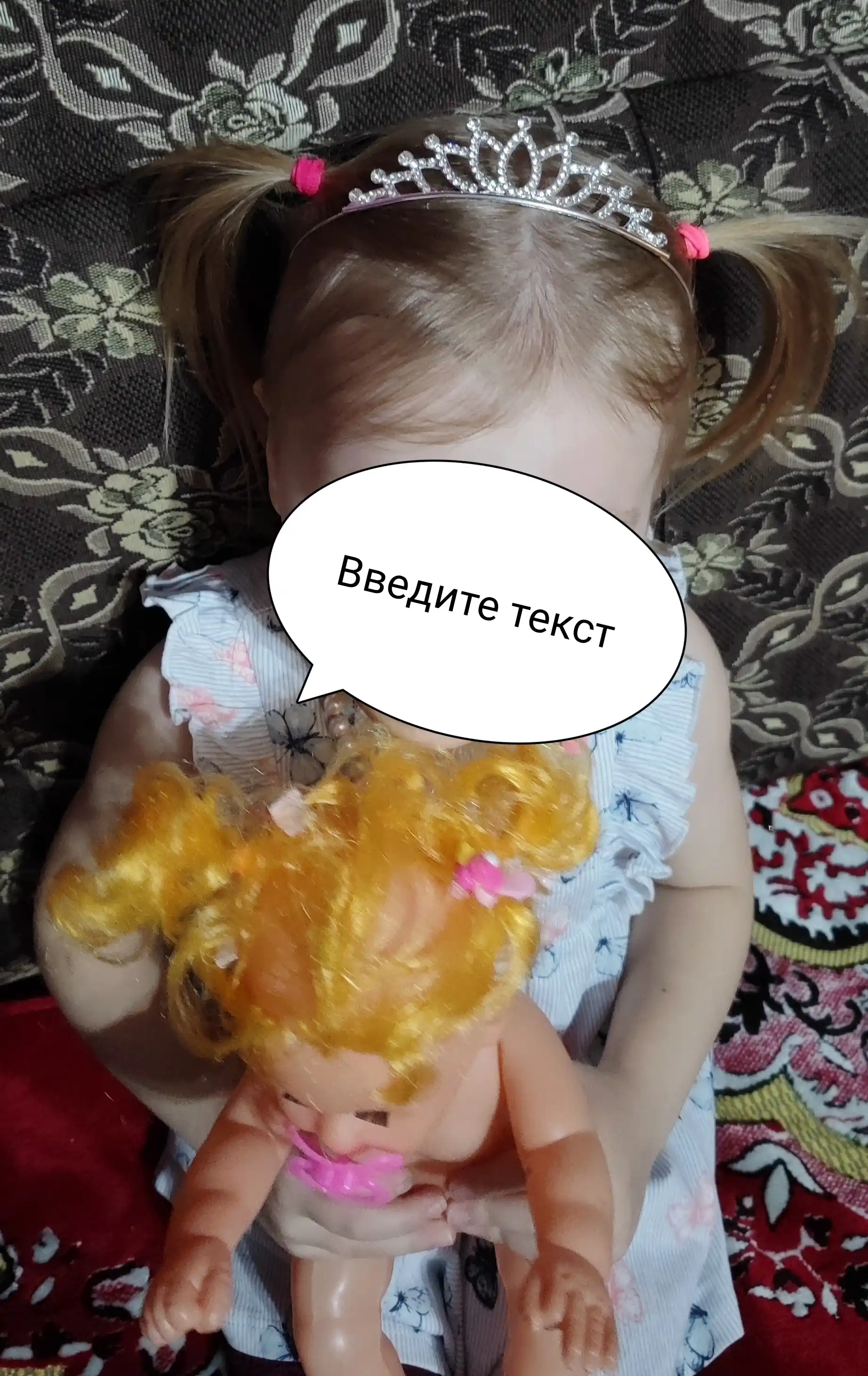 Диадема для девочки, ободок для волос, корона