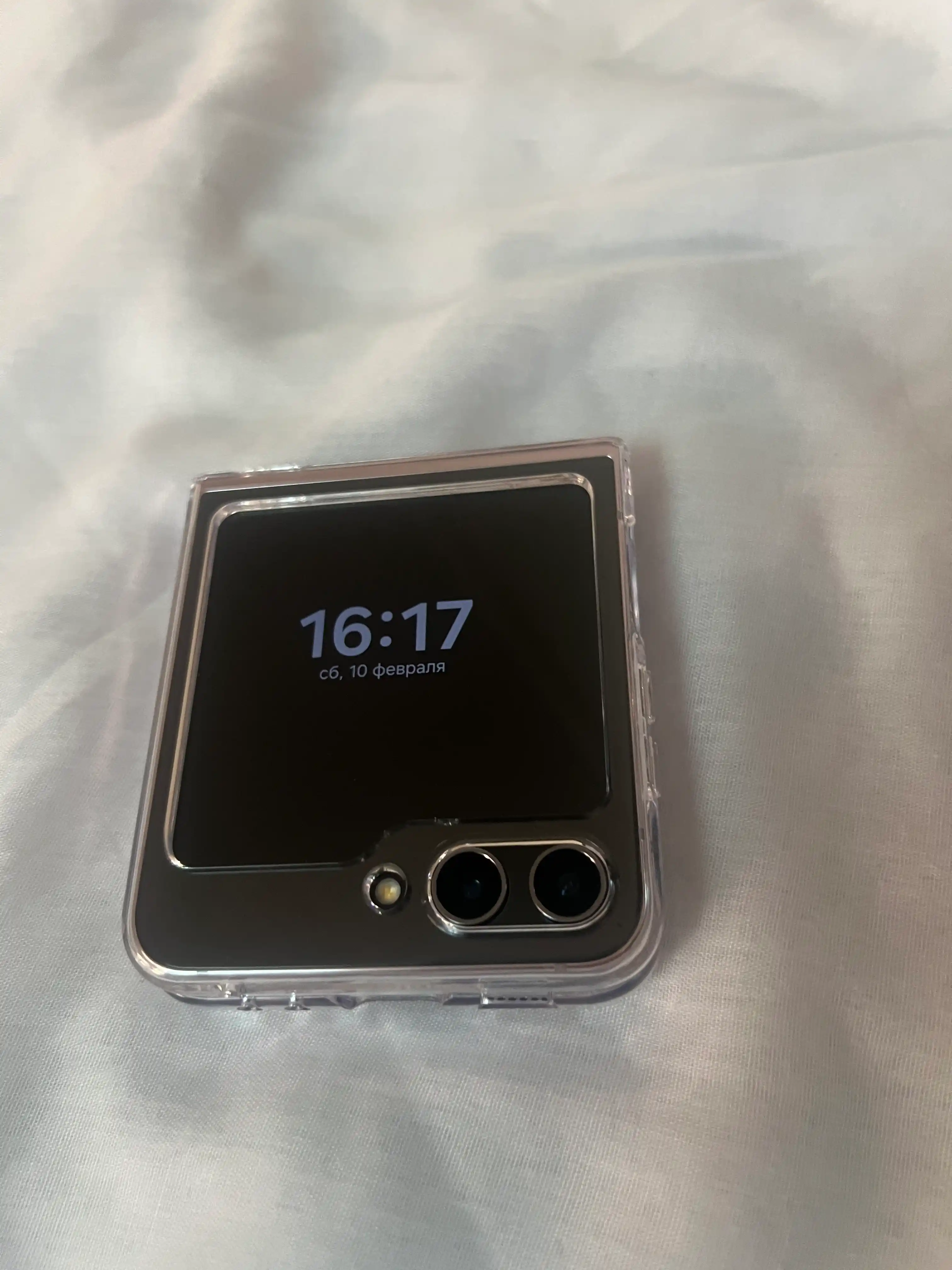 Чехол для Samsung Galaxy Z Flip7/6/5, Z Fold5/4/3 прозрачный