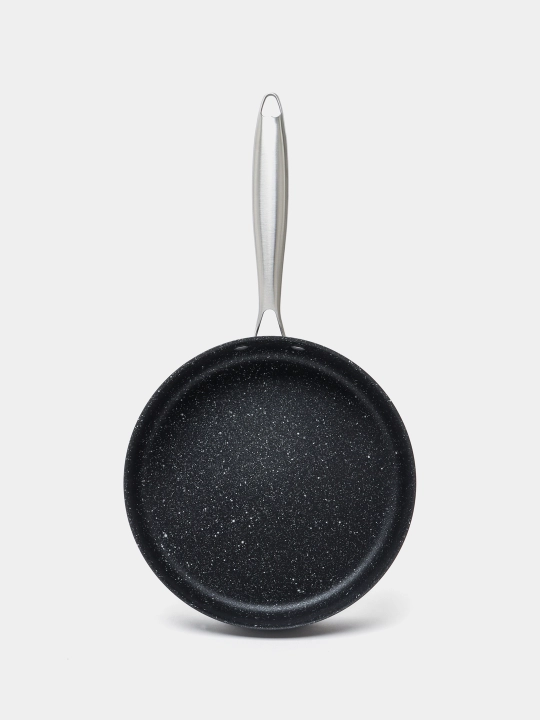 Granitli chuqur tova, CULICHEF dan kuyishga qarshi qoplamali va shisha qopqoqli