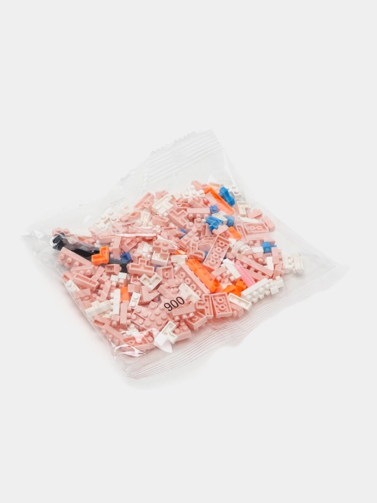 3D blokli konstruktor, mini lego, bolalar va kattalar uchun jumboq, haykalchalar