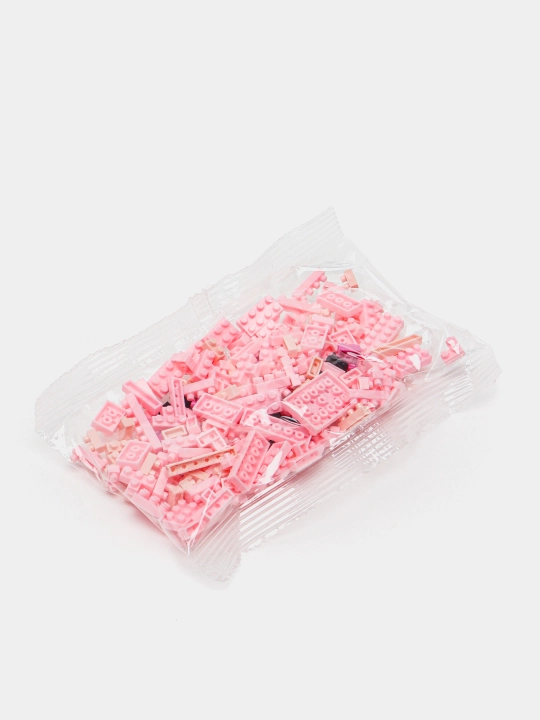 3D blokli konstruktor, mini lego, bolalar va kattalar uchun jumboq, haykalchalar