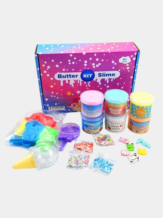 Детский набор слаймов Slime Kit, для творчества, опытов и экспериментов