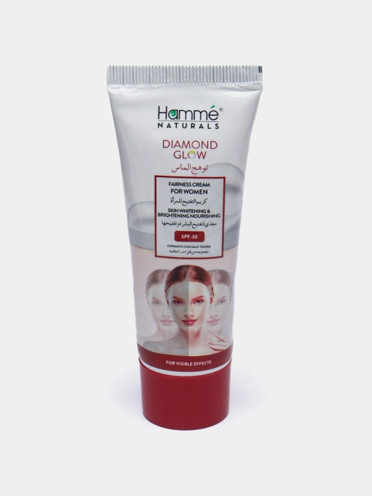 Yuz uchun krem Hamme Naturals Diamond Glow For Woman, 50 gr - 