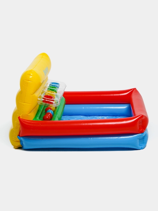Надувной манеж с мячами BestWay 52546 Sort N Play, 104 * 94 * 61 см