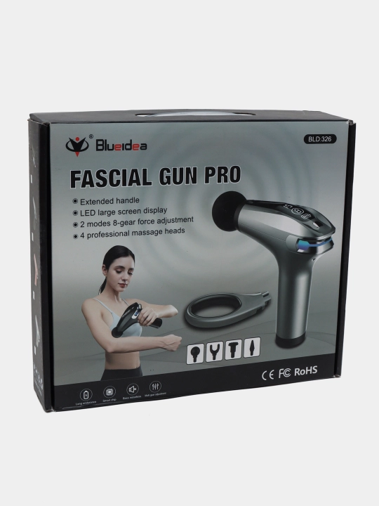 Fascial Gun Pro Массажёр для тела! Аккумляторный Скорость 9 видов!