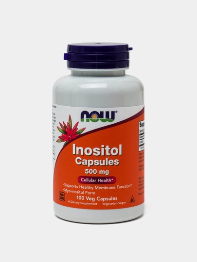 Инозитол Now Foods Inositol 500 мг США, 100 капсул — VITALIN-INOZITO