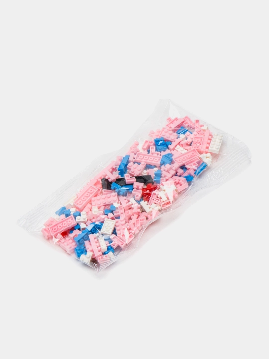 3D blokli konstruktor, mini lego, bolalar va kattalar uchun jumboq, haykalchalar