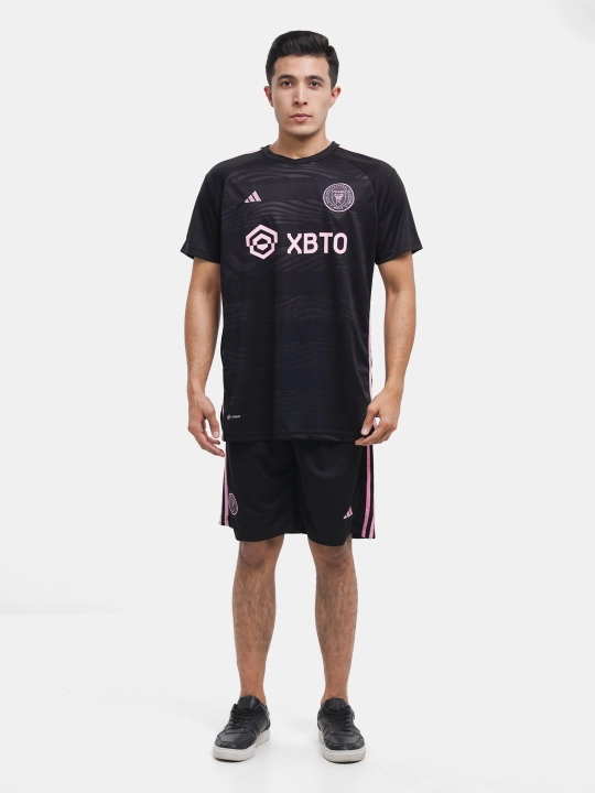 Futbol formalari Inter Mayami uy va safar uchrashuvlari uchun DRI-FIT, oq, 2023/2024