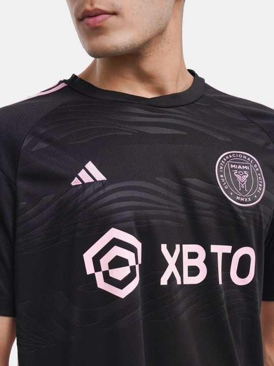 Futbol formalari Inter Mayami uy va safar uchrashuvlari uchun DRI-FIT, oq, 2023/2024
