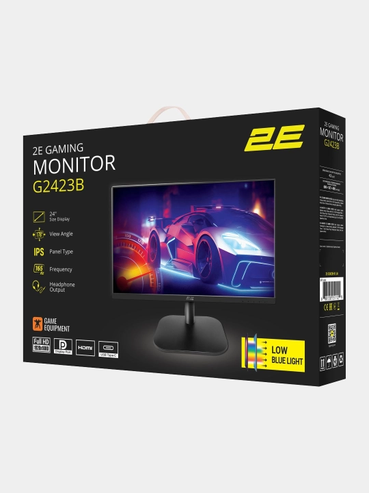 Игровой монитор 2E GAMING G2423B, FHD с разрешением 1920x1080, 165 Гц, 23,8" IPS матрица