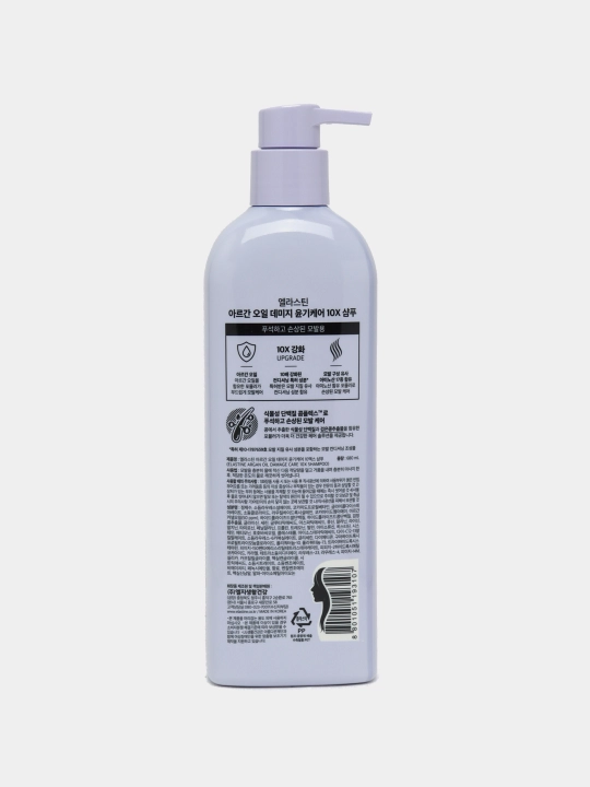 Шампунь LG Elastine Argan Oil Damage, Collagen Volume, Moisture Care 10X, 680 мл, 3 вида
