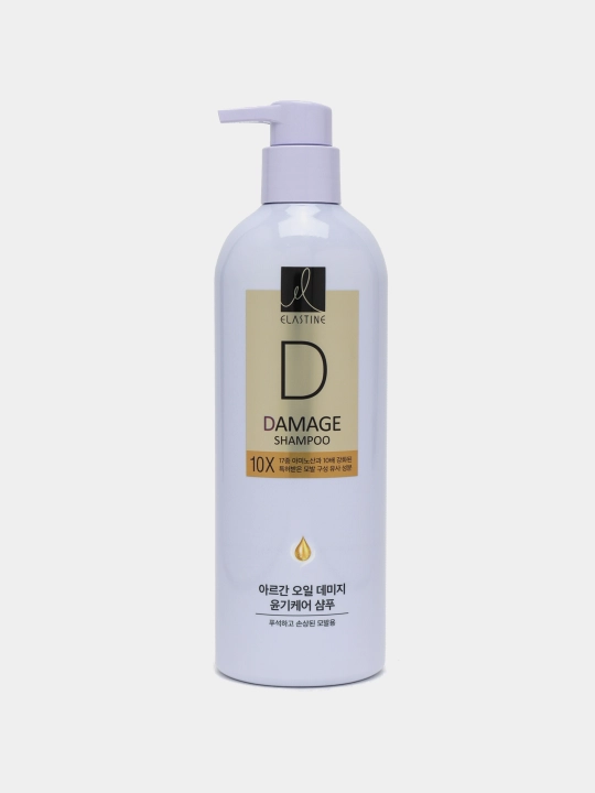 Шампунь LG Elastine Argan Oil Damage, Collagen Volume, Moisture Care 10X, 680 мл, 3 вида
