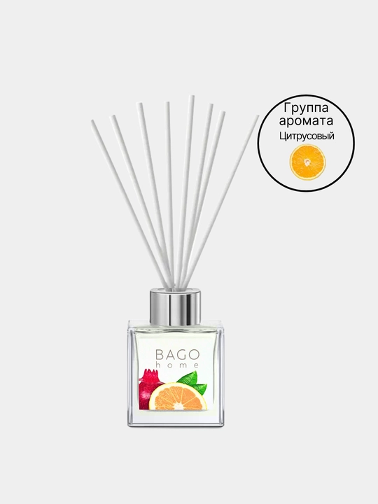 Tabiiy xushbo'y diffuzor BAGO home, 50 ml, 100 ml
