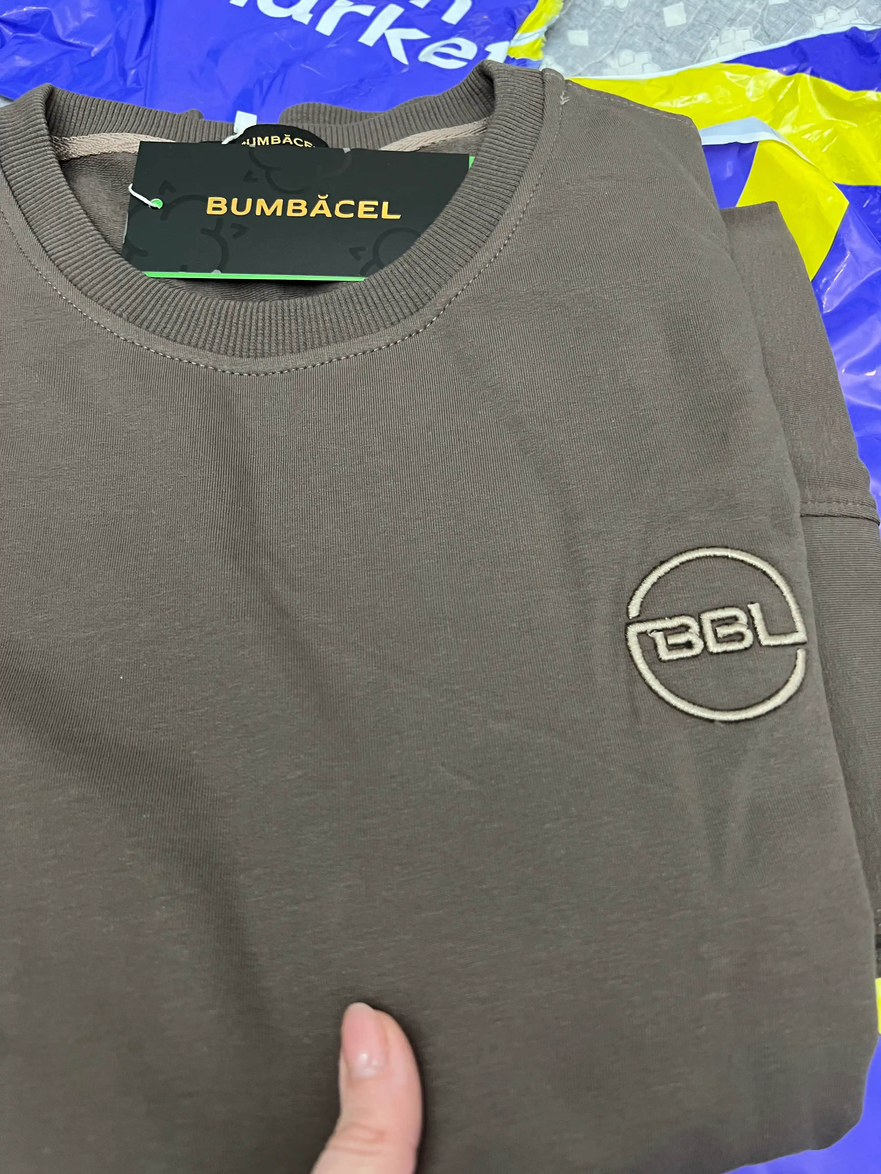 To'plam BUMBACEL erkaklar sport kostyumi, svitshot va joggerslar LEONARDO