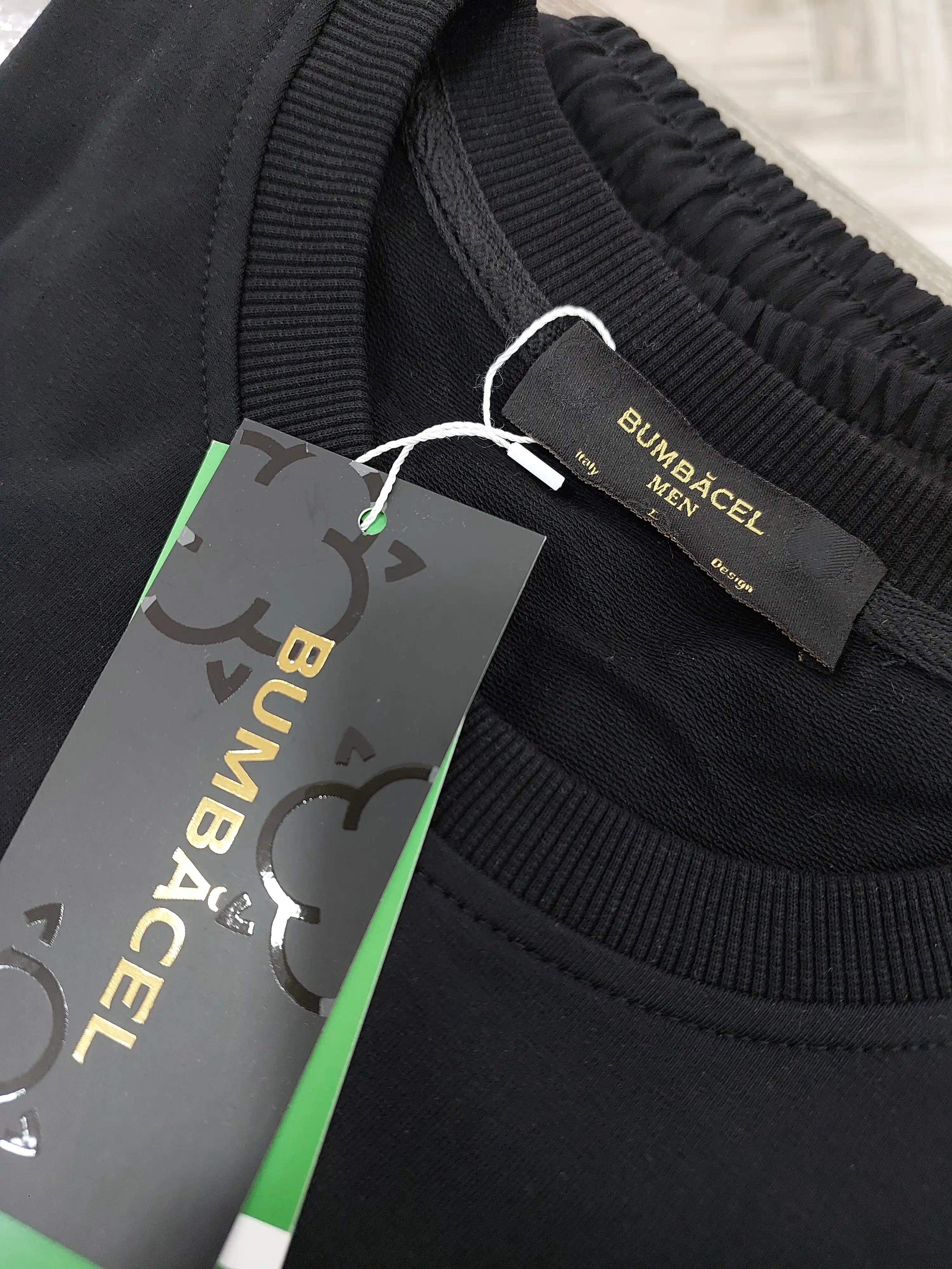 To'plam BUMBACEL erkaklar sport kostyumi, svitshot va joggerslar LEONARDO