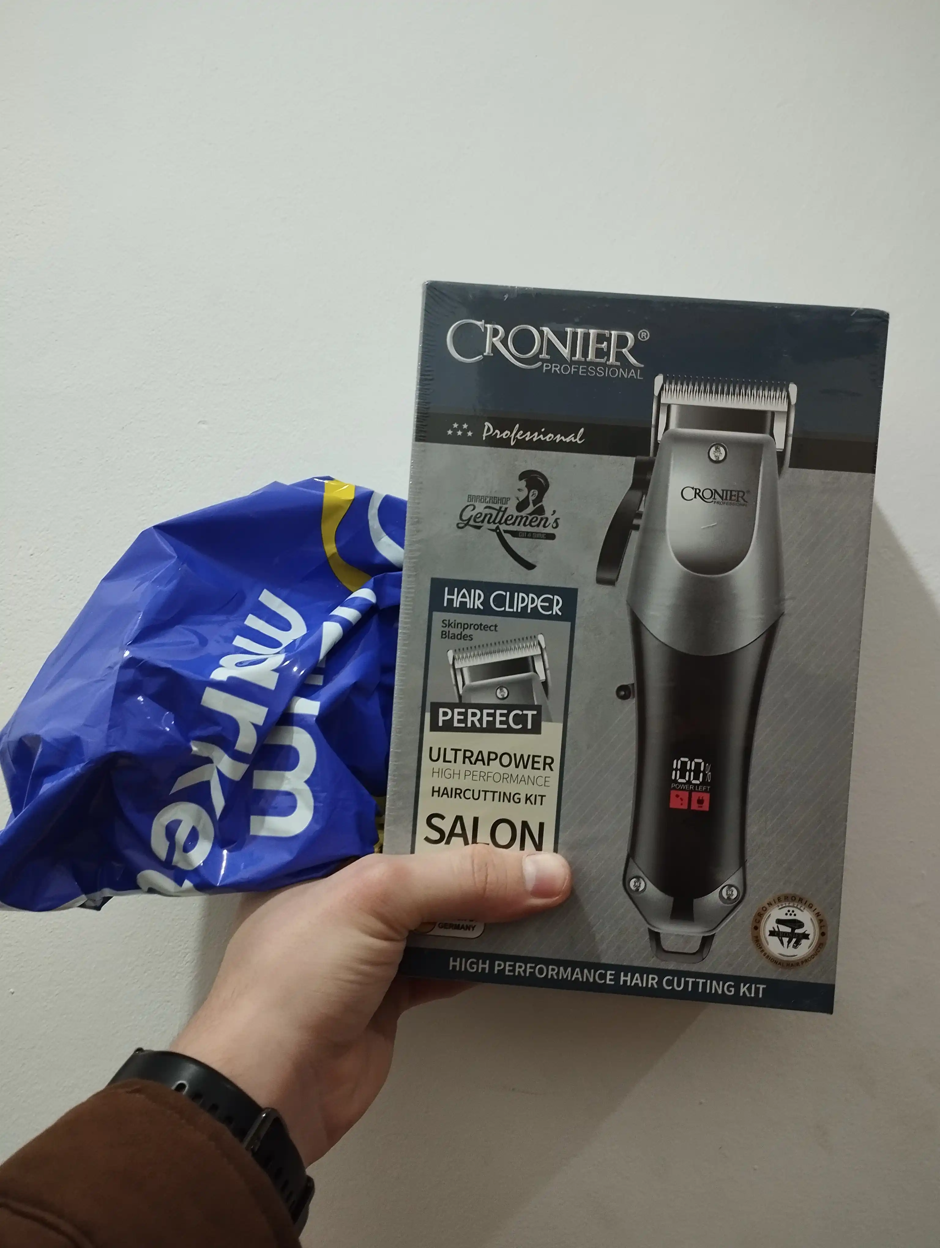 Soch va soqol kesish va okantovka uchun simsiz "CRONIER professional CR-892" mashinasi